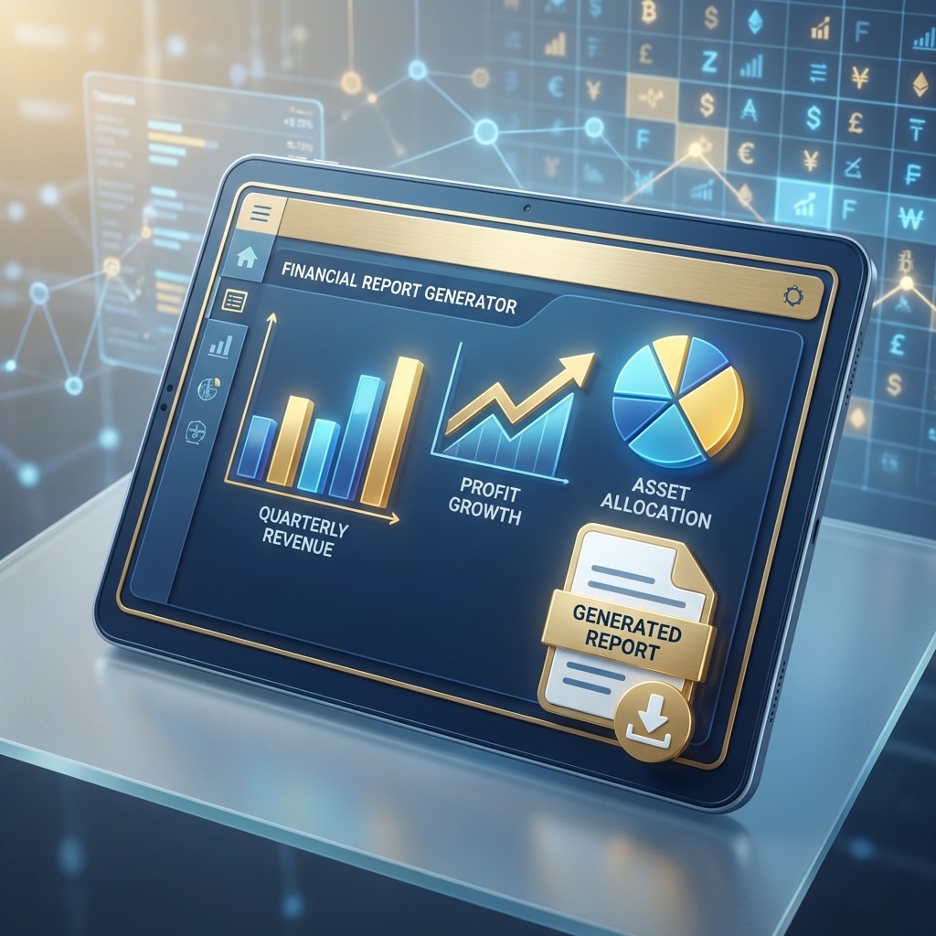 Financial Report Skill Visualization