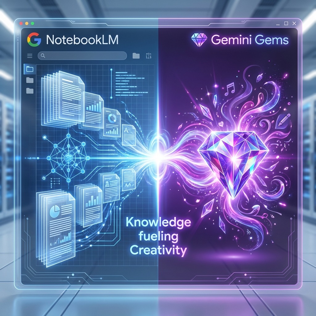 รวมพลัง NotebookLM + Gemini Gems: สร้างผู้ช่วย AI ที่ฉลาดขึ้น 10 เท่า!