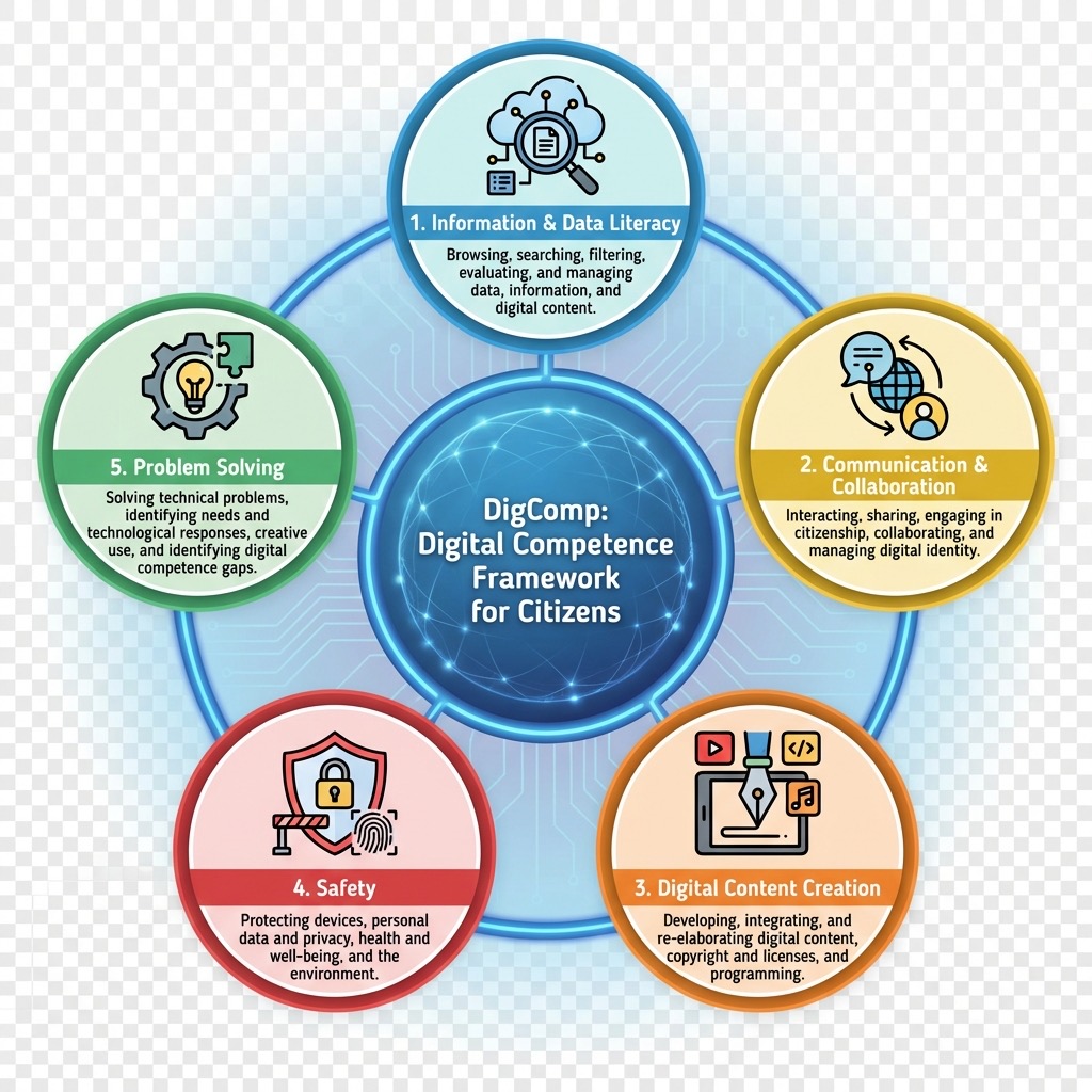 5 Key Areas of DigComp