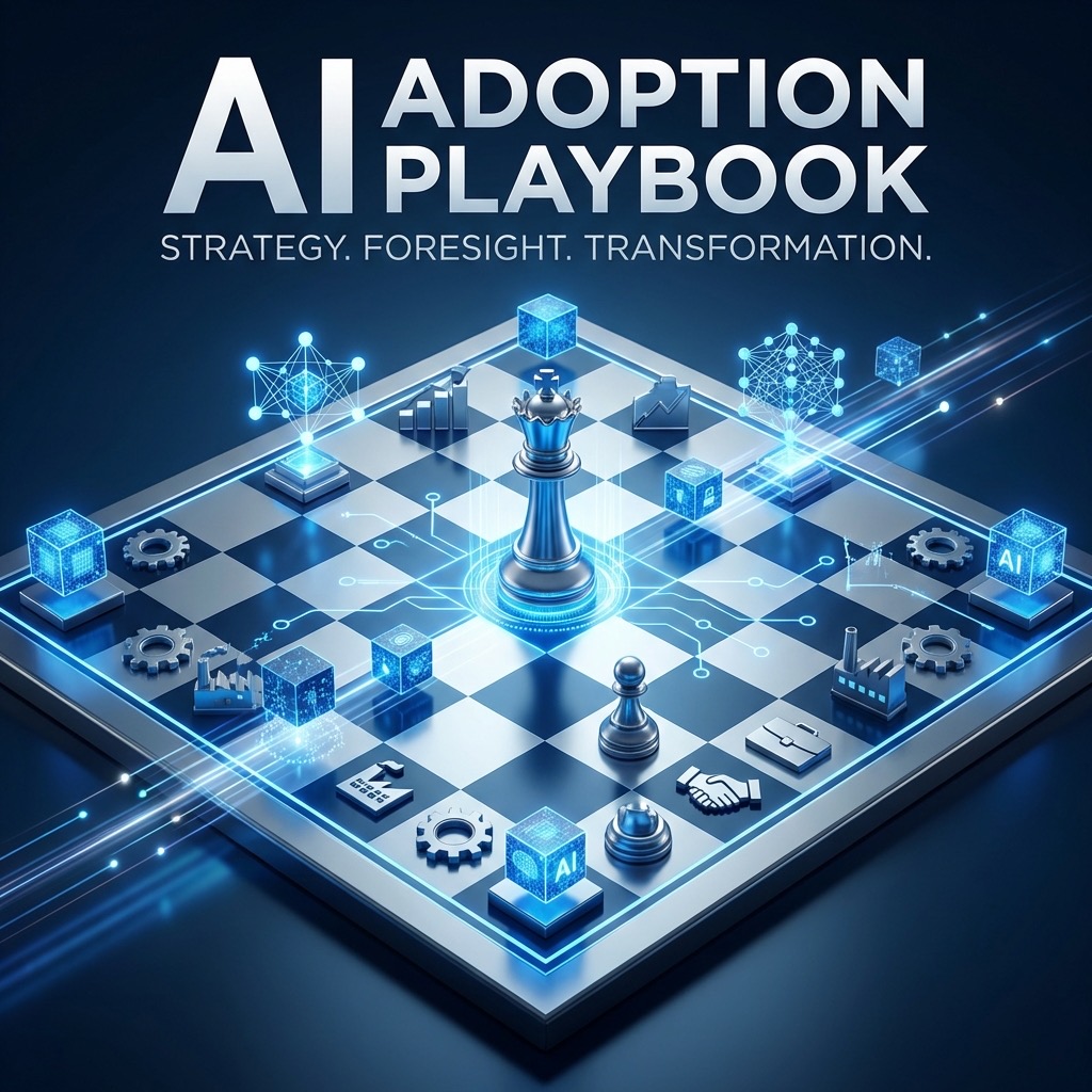 AI Adoption Playbook: คู่มือ AI สำหรับผู้บริหาร 2025 (พร้อม Framework + Self-Assessment Checklist)