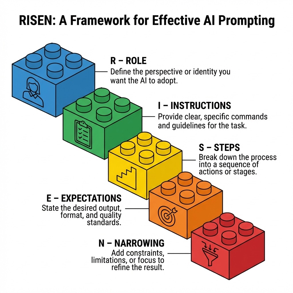 RISEN Framework Infographic