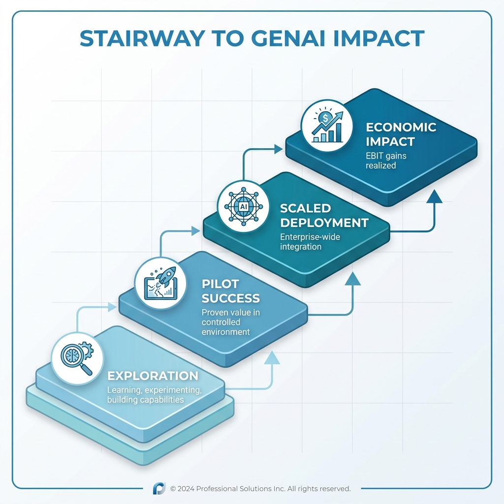 Stairway to GenAI Impact