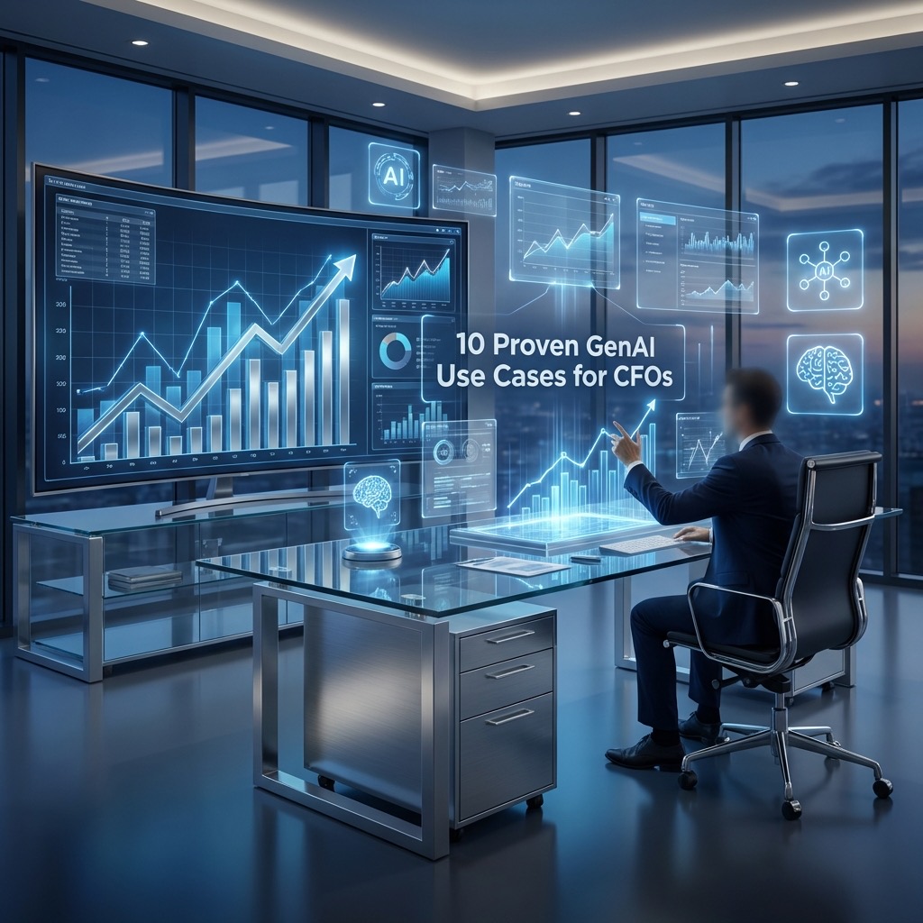 10 GenAI Use Cases สำหรับ CFO ที่พิสูจน์แล้วว่าใช้ได้จริง (พร้อม Framework การนำไปใช้)