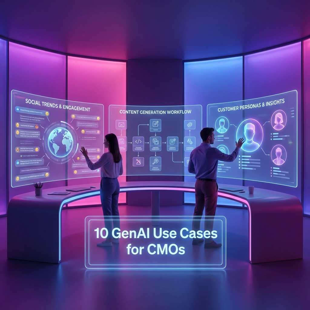 10 GenAI Use Cases สำหรับ CMO ที่พิสูจน์แล้วว่าได้ผลจริง + Framework การนำไปใช้