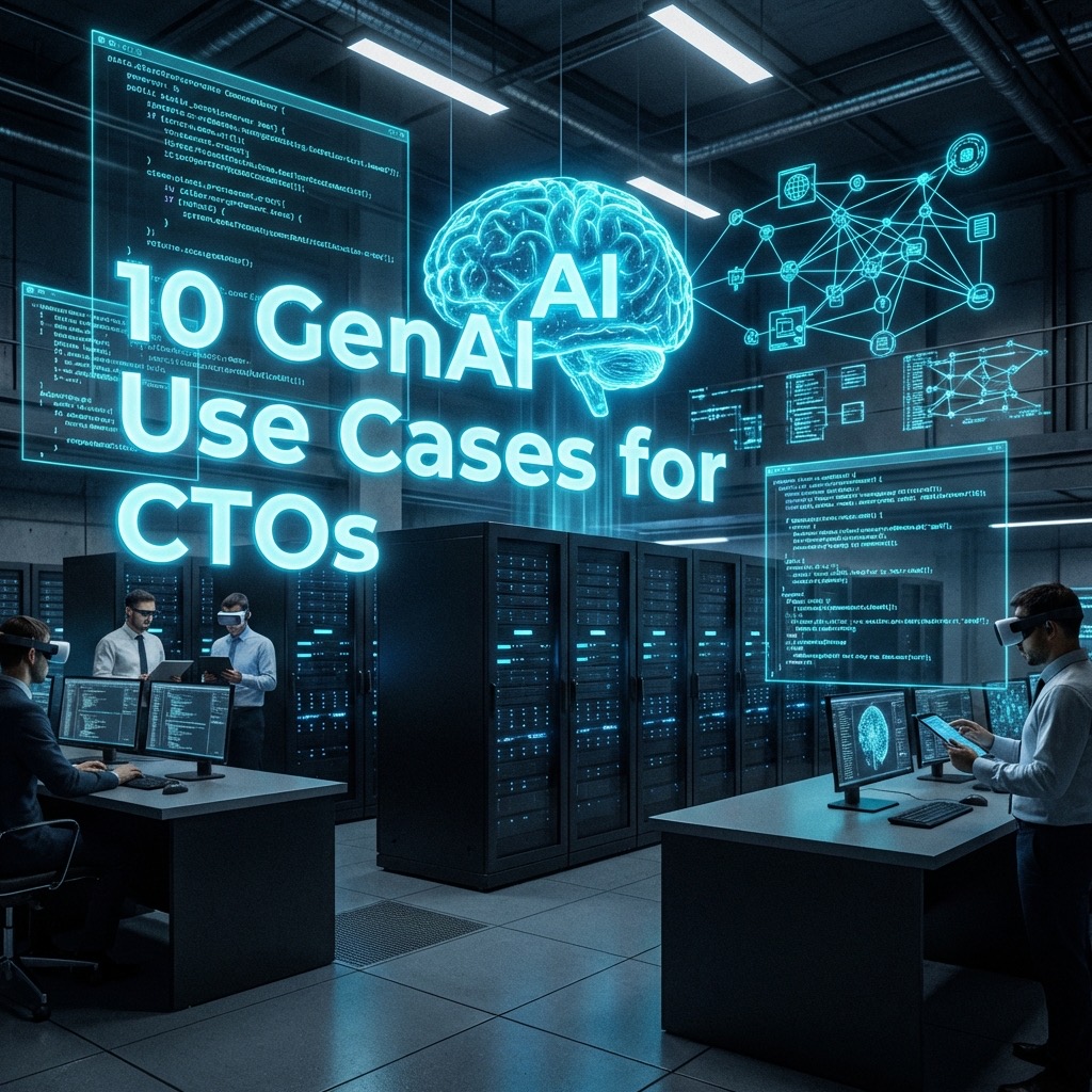 10 GenAI Use Cases ที่ CTO ต้องรู้: Proven Cases จาก McKinsey, Gartner และ Deloitte พร้อม Framework การนำไปใช้