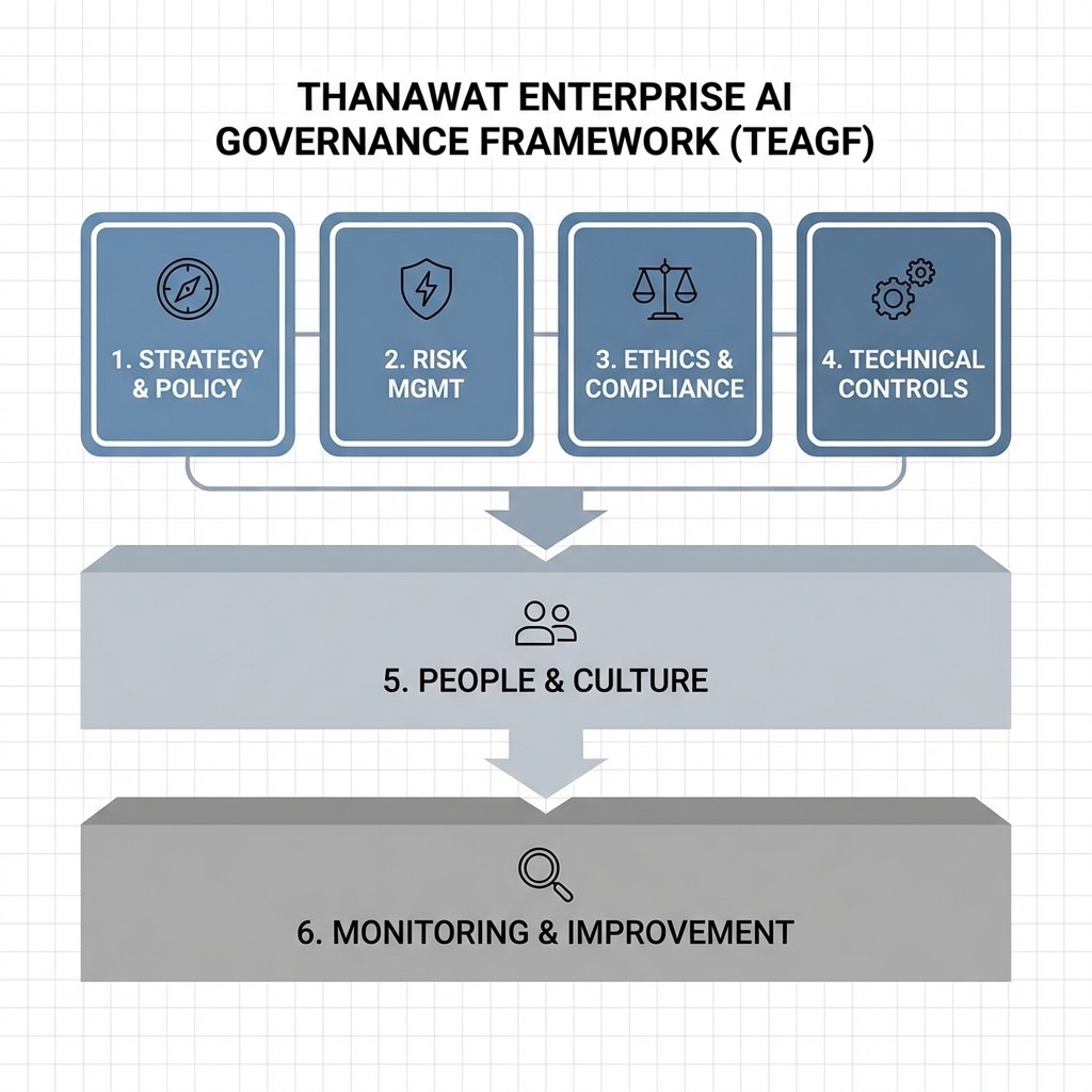 Thanawat Enterprise AI Governance Framework (TEAGF)