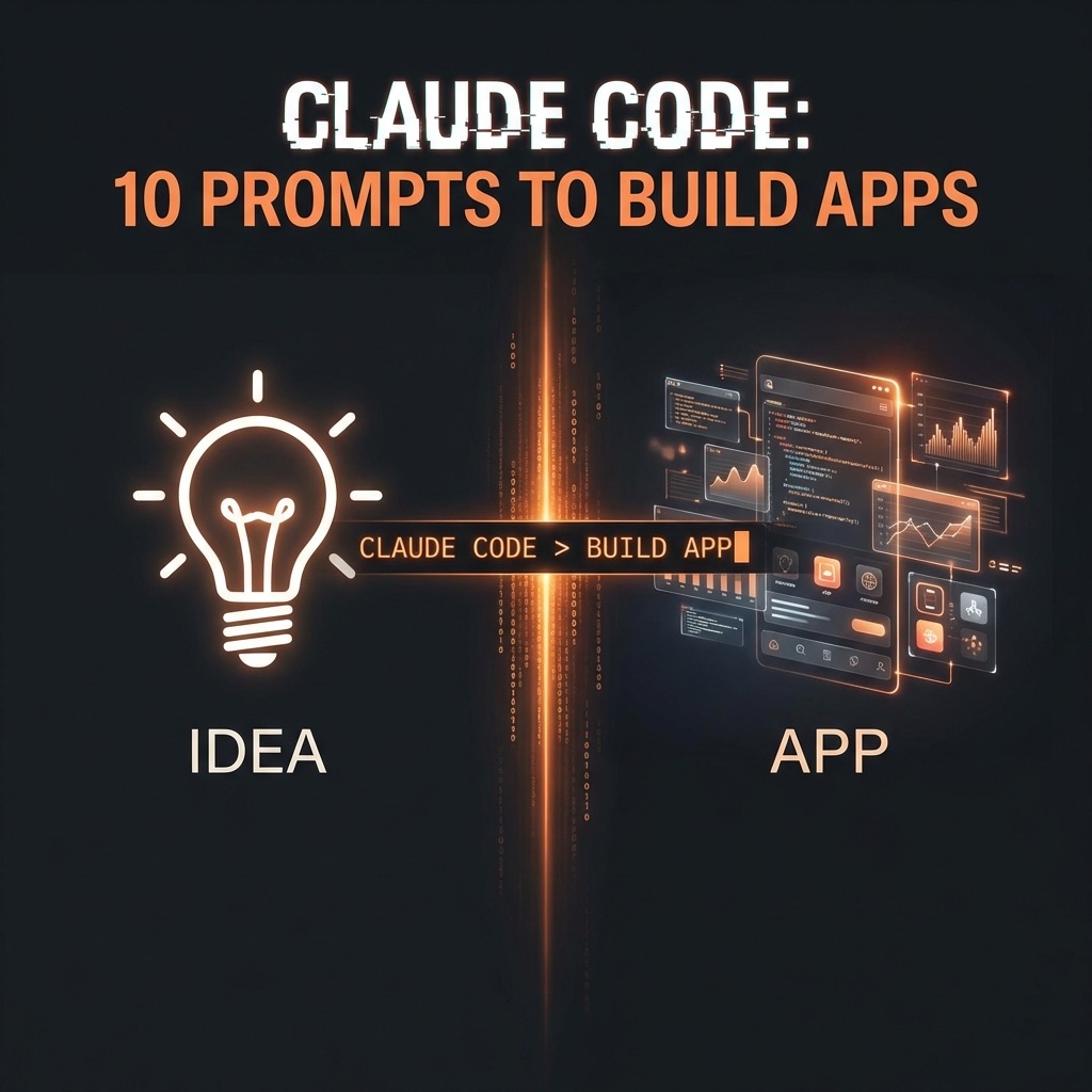 10 Prompts สำหรับ Claude Code ที่จะเปลี่ยนคุณจาก Non-Developer ให้สร้างแอปได้จริง