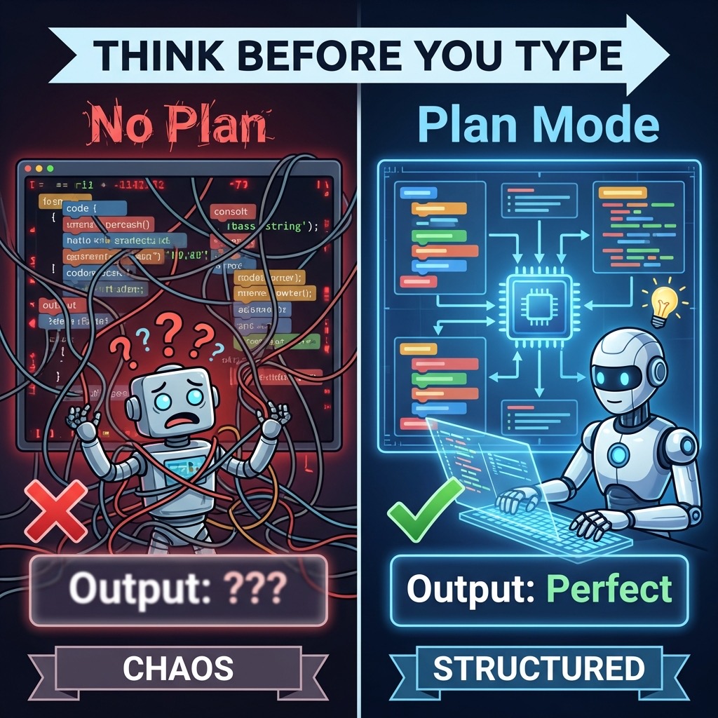 Plan Mode vs No Plan Comparison