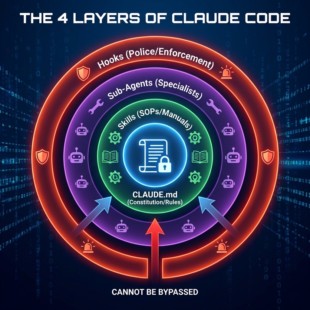 The 4 Layers of Claude Code