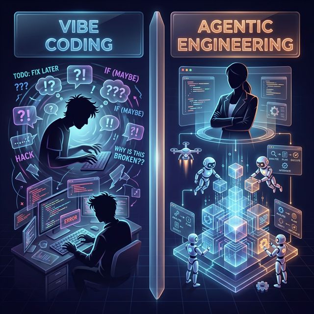 Vibe Coding vs Agentic Engineering