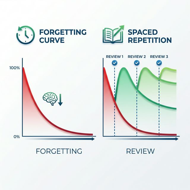 Spaced Repetition & Forgetting Curve