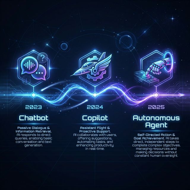 วิวัฒนาการของ AI: จาก Chatbot สู่ยุคของ Autonomous Agent