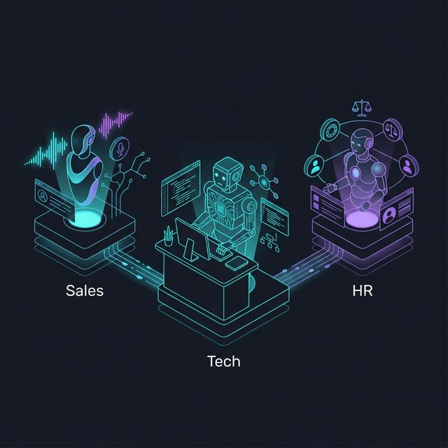 Agent Analogy — Specialized Employees
