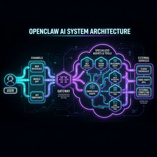 OpenClaw Architecture Flow