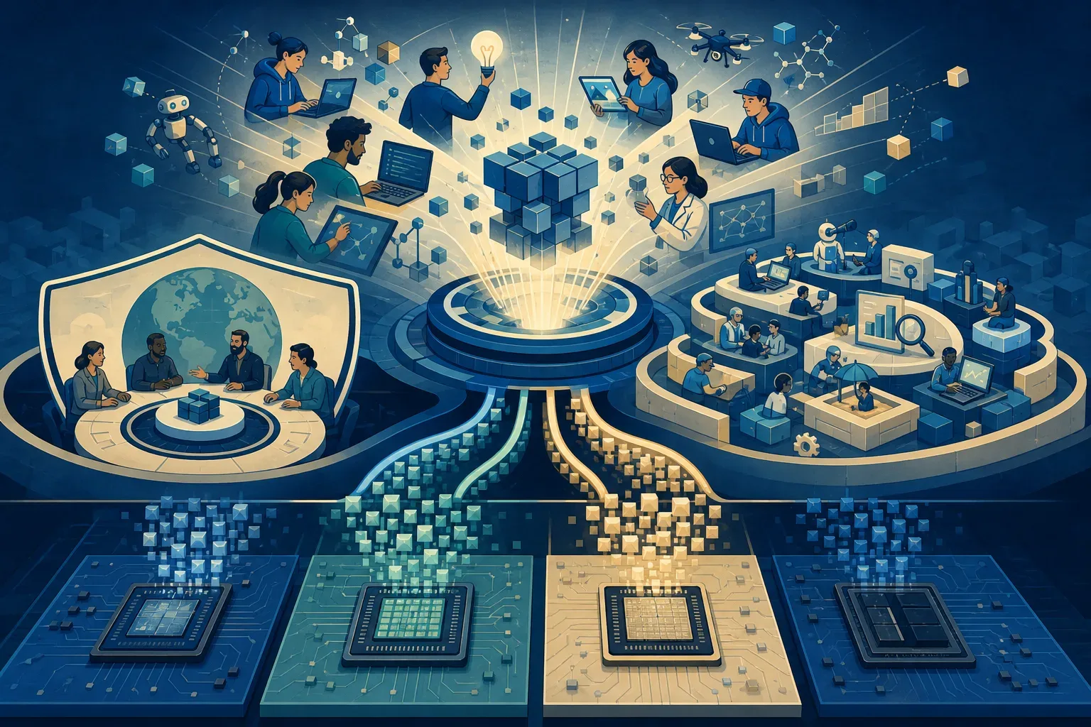แผนภาพประกอบหัวข้อ Kubernetes Moment: บทเปรียบเทียบที่แม่นยำที่สุดของสถานการณ์