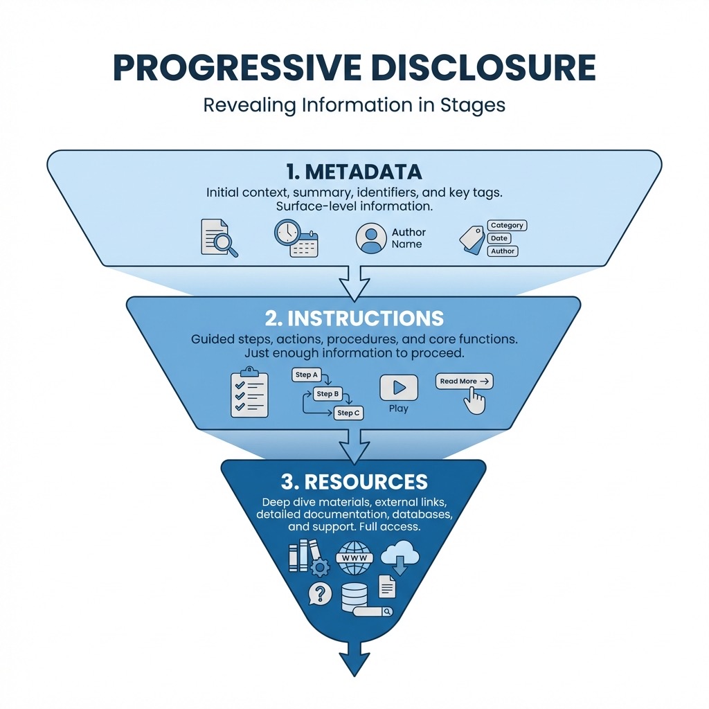 Progressive Disclosure Diagram