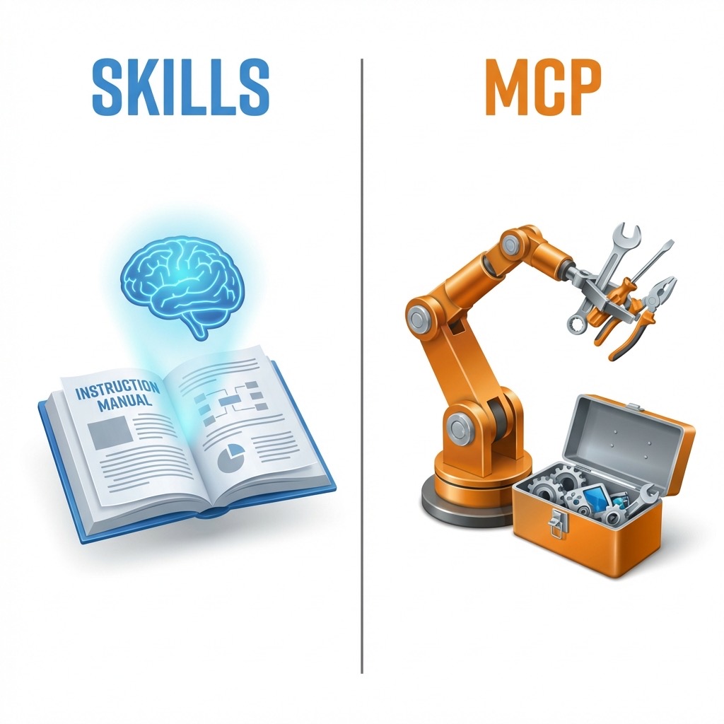 Skills vs MCP Metaphor