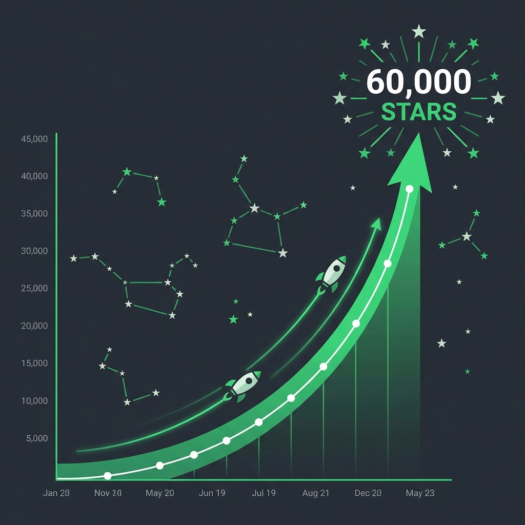 GitHub Growth Chart